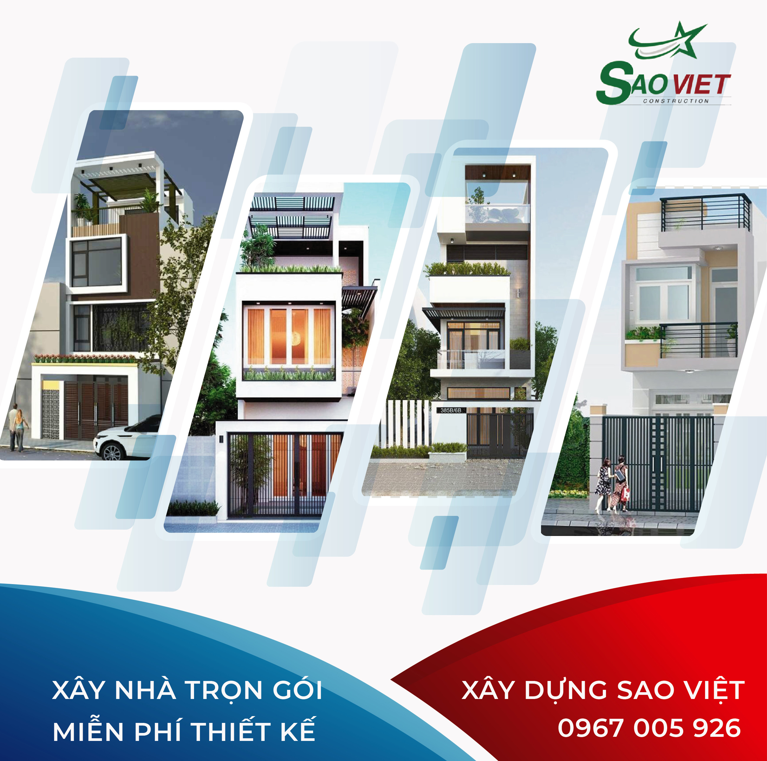 Báo giá xây nhà trọn gói chuyên nghiệp tại TPHCM - Xây Dựng Sao Việt