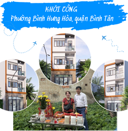 KHỞI CÔNG, CÔNG TRÌNH PHƯỜNG BÌNH HƯNG HÒA, QUẬN TÂN BÌNH