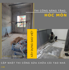 THI CÔNG NÂNG TẦNG CÔNG TRÌNH SỬA CHỮA HÓC MÔN