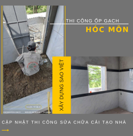 THI CÔNG ỐP GẠCH CÔNG TRÌNH SỬA CHỮA HÓC MÔN