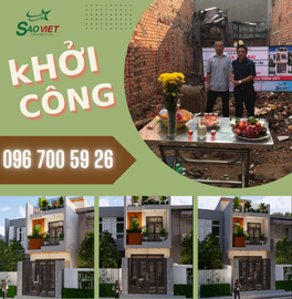 KHỞI CÔNG DỰ ÁN NHÀ ANH ĐẠT – XÂY DỰNG SAO VIỆT