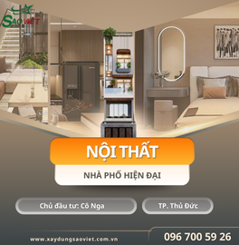 Nội Thất Nhà Phố Hiện Đại