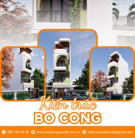 KIẾN TRÚC BO CONG – XU HƯỚNG NHÀ PHỐ 2025