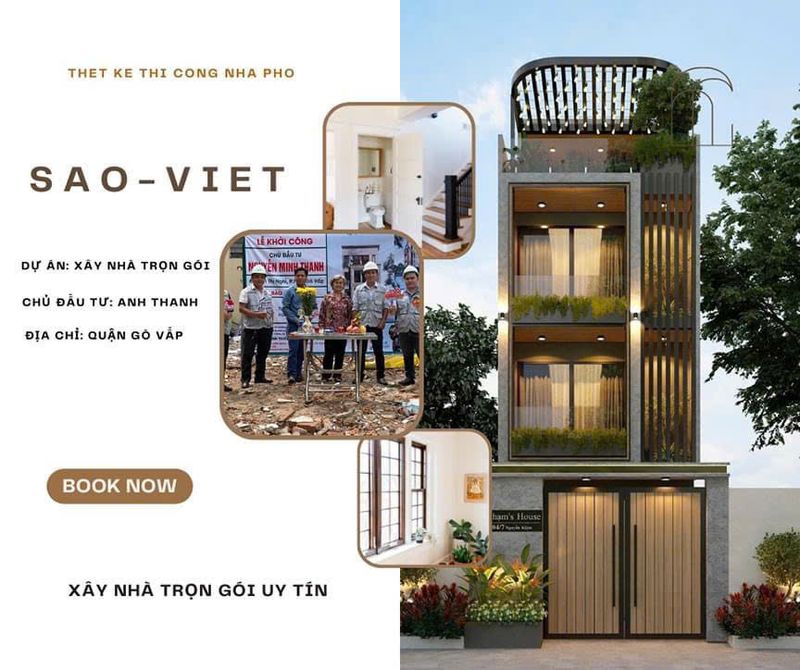 giá xây nhà trọn gói hiện nay phường Hạnh Thông 2