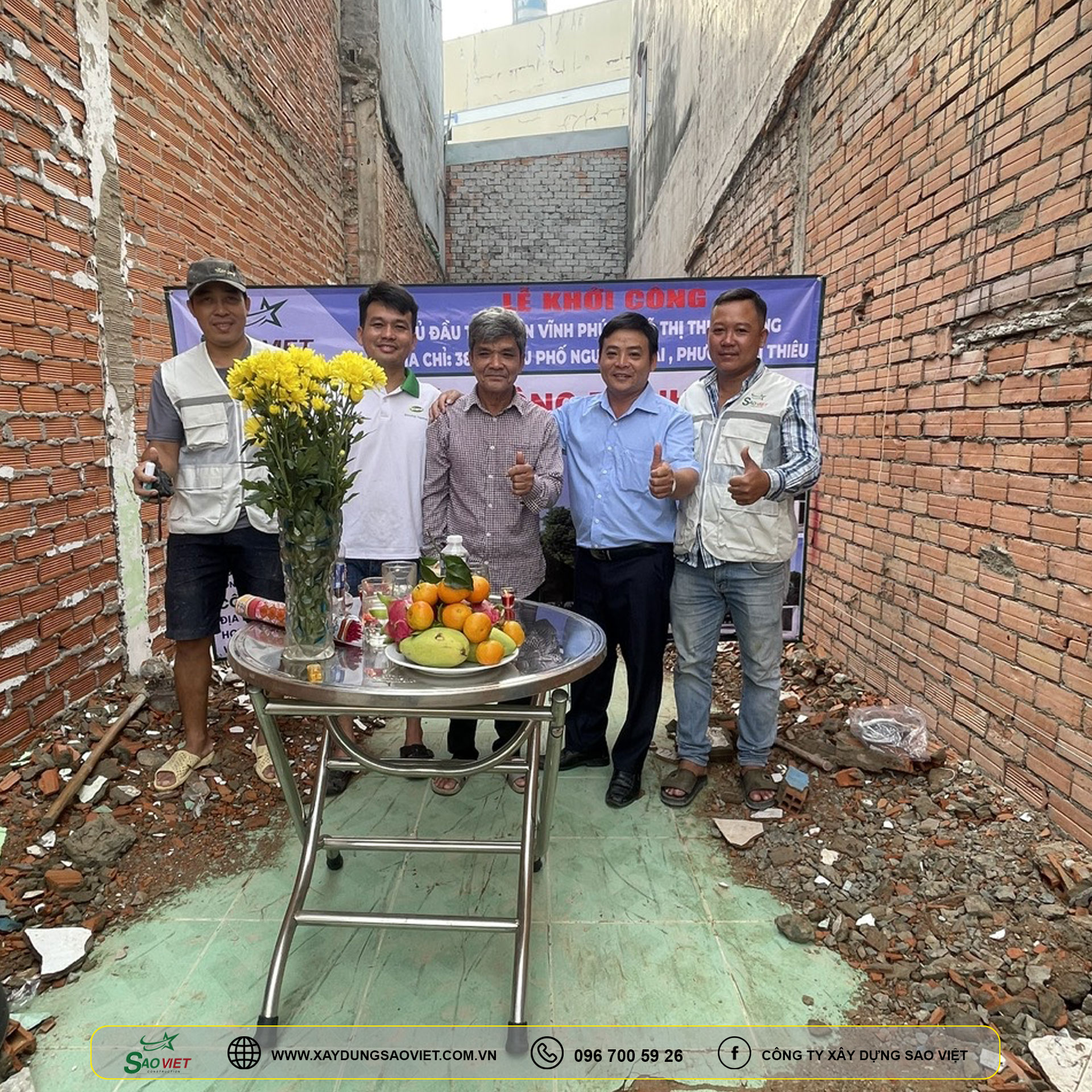 KHỞI CÔNG CÔNG TRÌNH NHÀ Ở TẠI PHƯỜNG LÁI THIÊU, BÌNH DƯƠNG