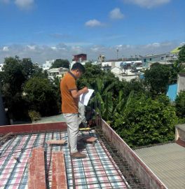 LẮP ĐẶT VÀ KIỂM TRA CỐT THÉP SÀN TẦNG 2 TẠI LONG BÌNH