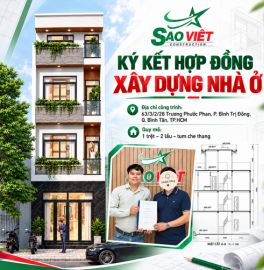 KÝ KẾT HỢP ĐỒNG XÂY DỰNG NHÀ Ở TẠI BÌNH TÂN